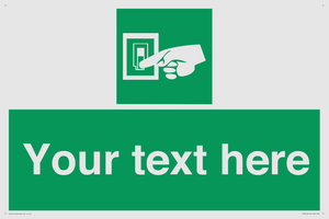 Custom Light Switch Sign